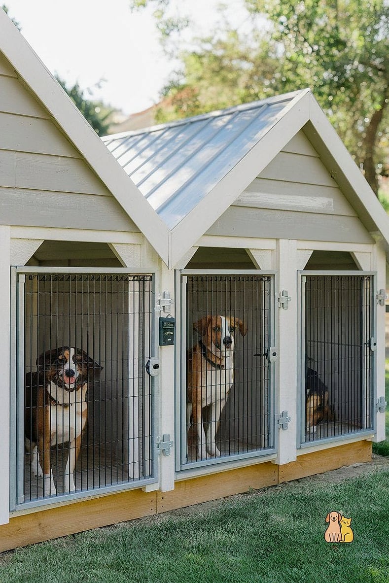 The Dual-Purpose Kennel and Storage Shed Combo