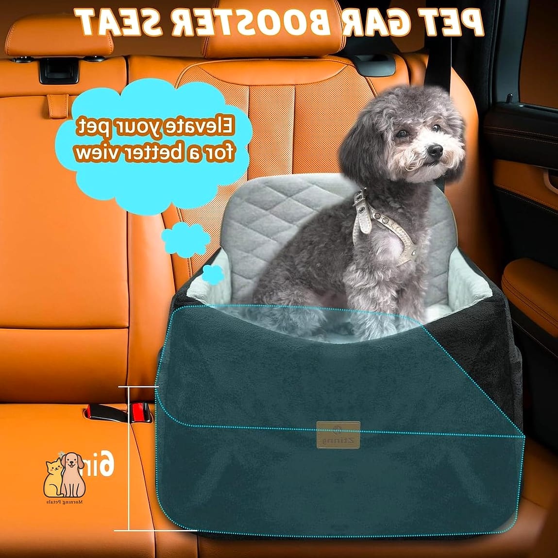 The Elevated Booster Seat Bed