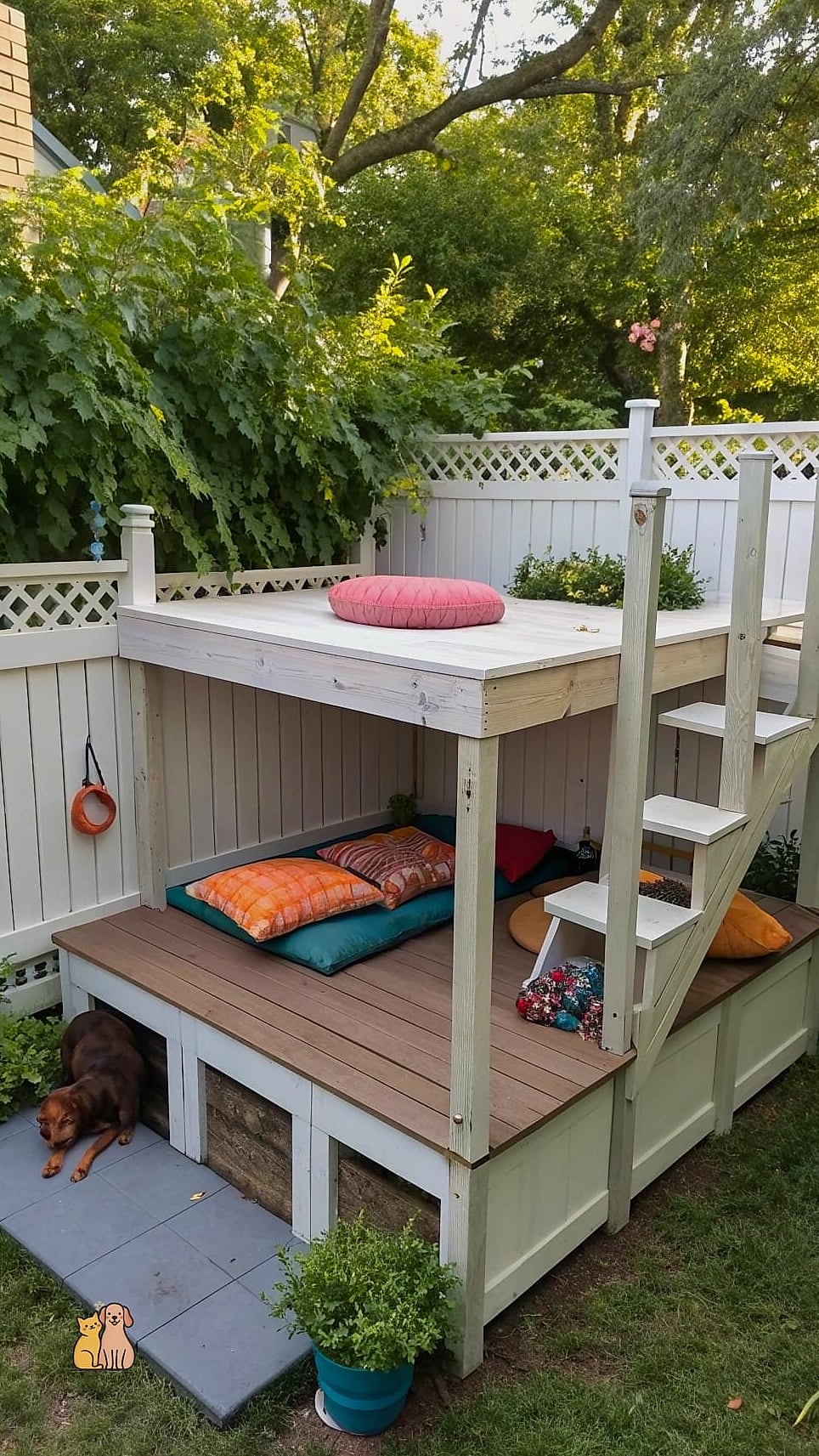 The Elevated Deck Dog Run