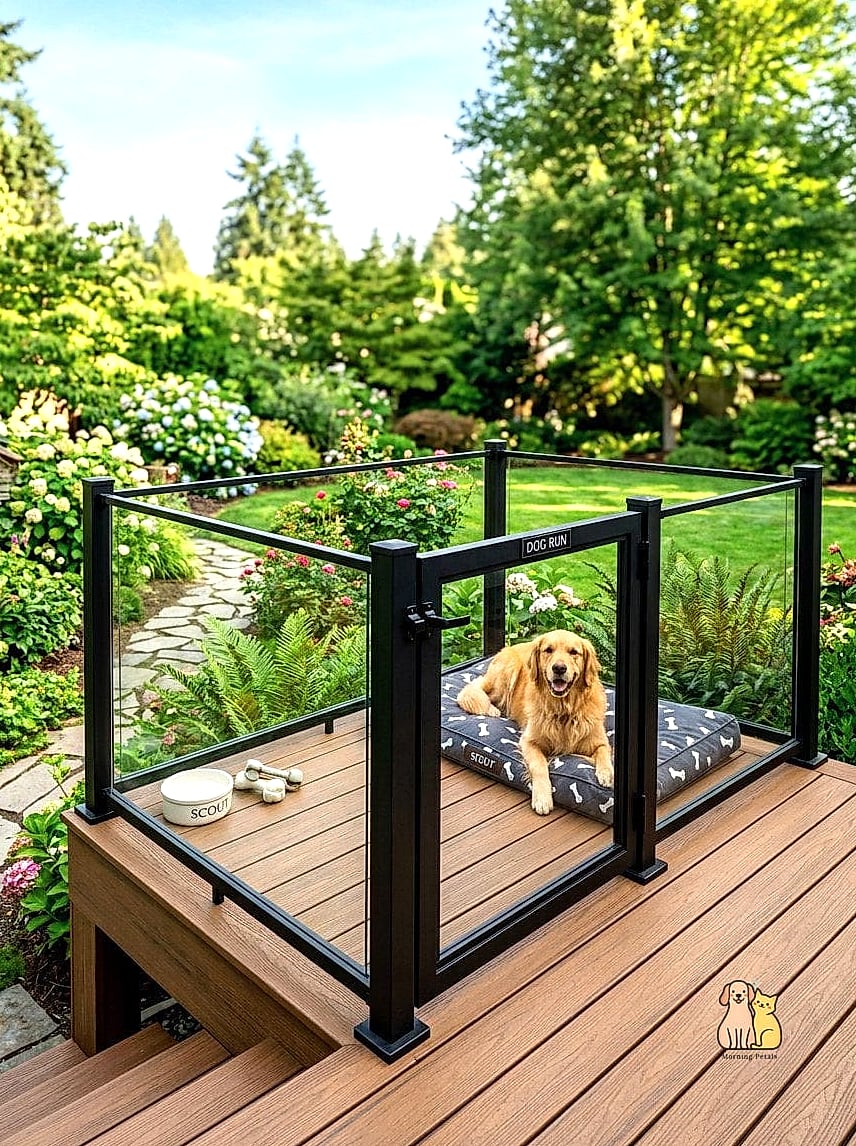 22 Genius Outdoor Dog Shelter Ideas That Are Totally Worth It 10 The Elevated Deck-Style Dog House