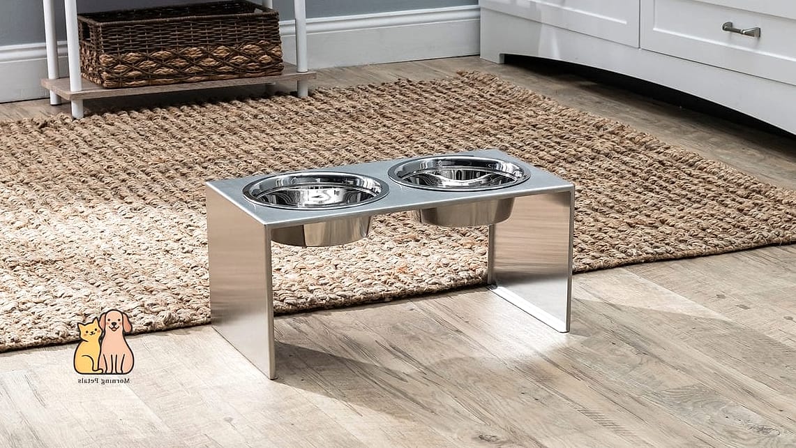 Elevated Dog Feeding Stand
