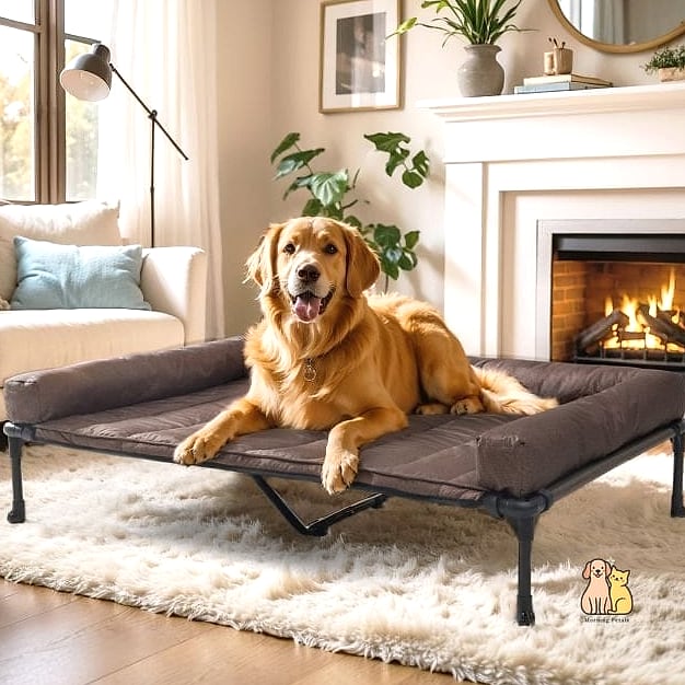 19 Adorable Dog Bed Under Stairs Guaranteed to Make You Smile 17 Elevated Dog Bed Under Stairs