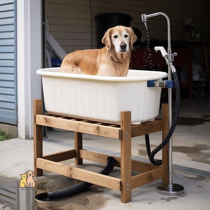 The Elevated Grooming Tub