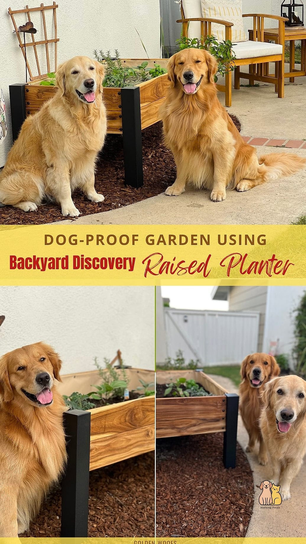 Elevated Herb Spiral Away from Paws
