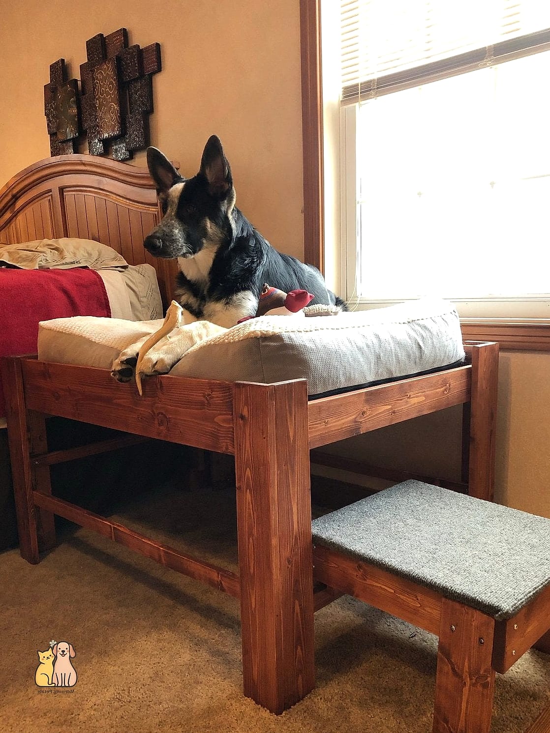 25 Amazing Dog Beds For Humans That Prove Pets Are the Best 21 21. The Elevated Platform Cuddle Bed