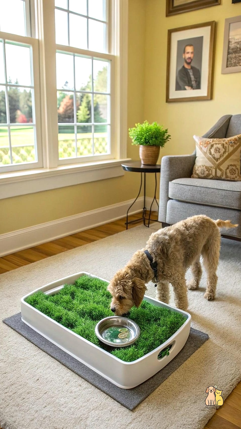 Elevated Potty Platform for Senior Dogs