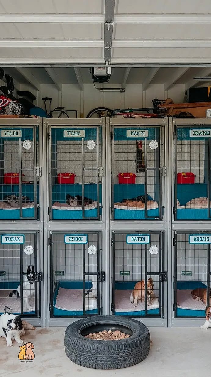 25 Amazing Dog Room In Garage That Are Too Cute to Handle 13 The Enclosed Puppy Playpen Room