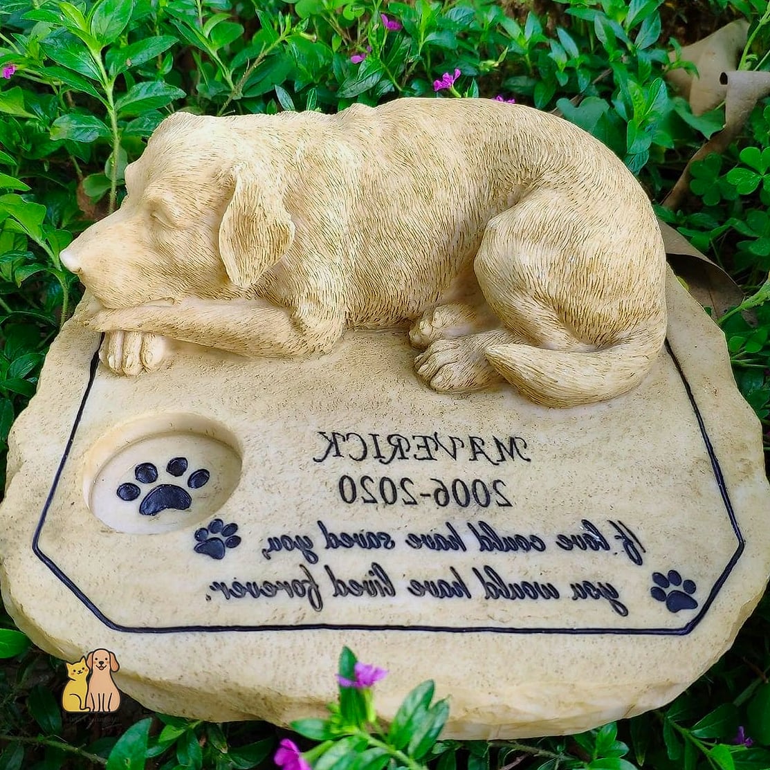 23 Perfect Dog Memorial Ideas Your Pet Will Love 4 Engraved Memorial Stone or Plaque
