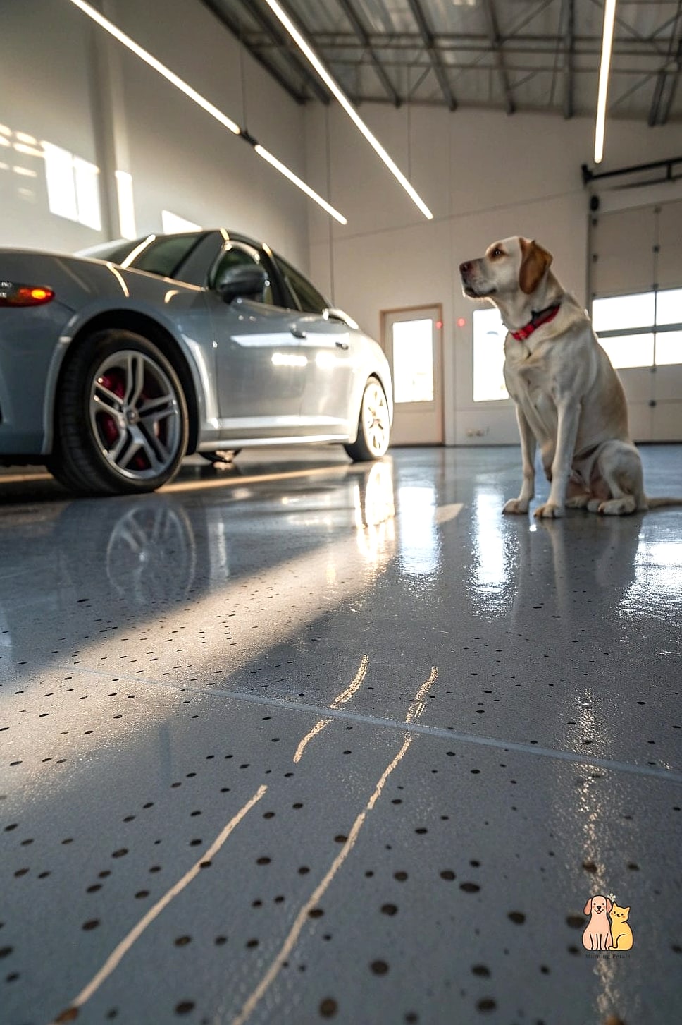 25 Amazing Dog Room In Garage That Are Too Cute to Handle 10 The Epoxy Floor Glam Room