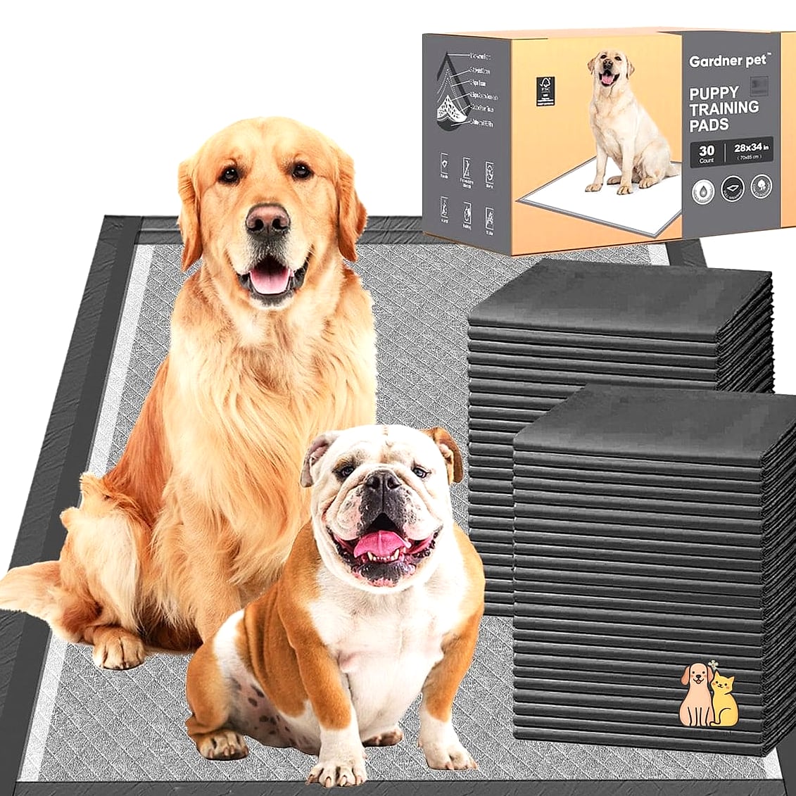 25 Amazing Dog Pee Pads That Will Restore Your Faith in the World 25 The Extra-Wide Pad for Senior Dog Comfort