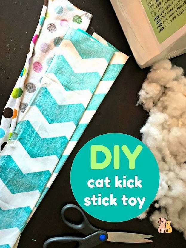 45 Easy Diy Cat Toys to Try Right Now 38 Fabric Scrap Tug Toy