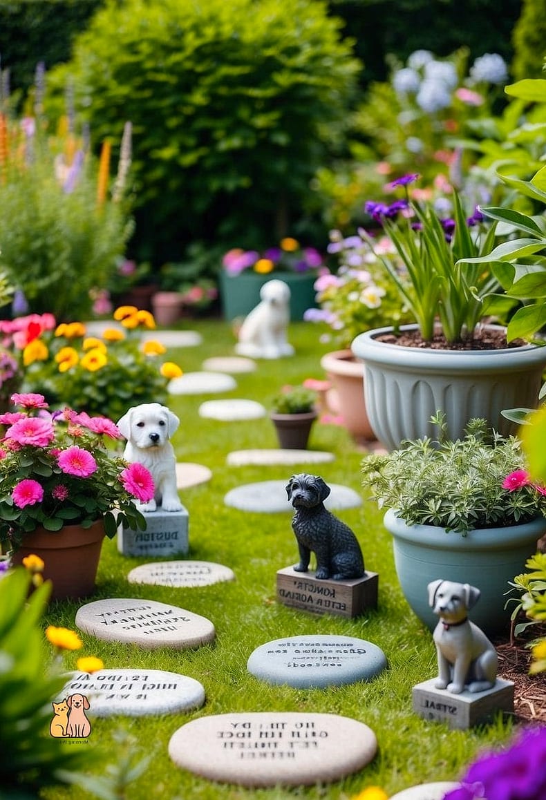 A Fairy Garden or Miniature Scene