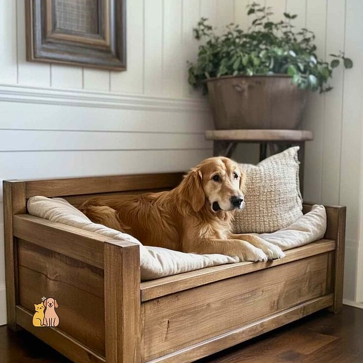 The Farmhouse Style Dog Bed