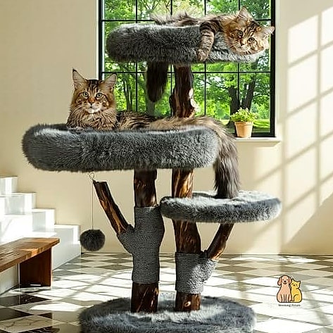 The Faux Fur Cloud Tree