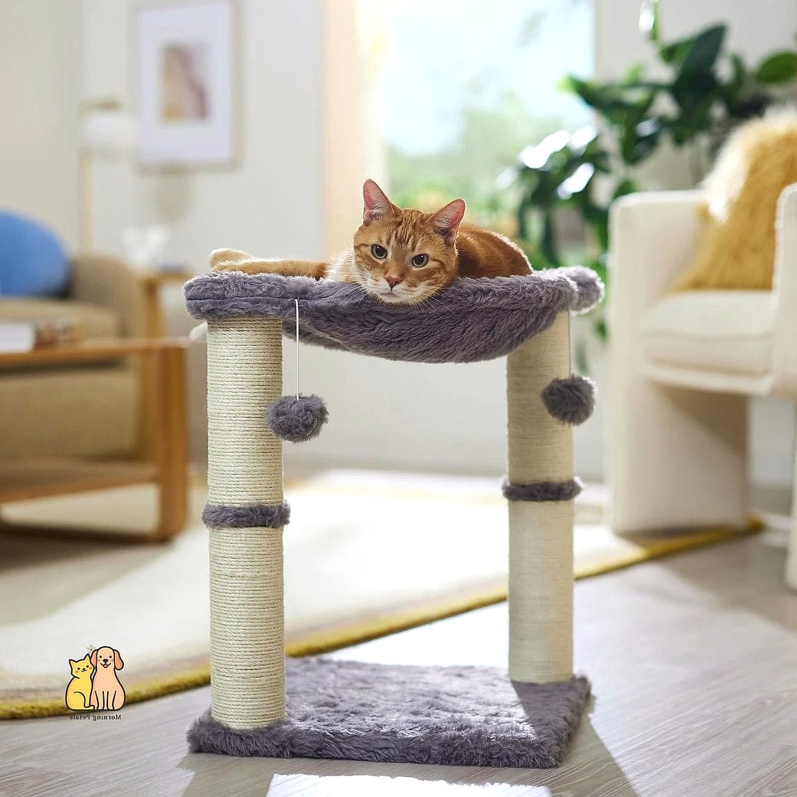The Faux Fur Donut Bed