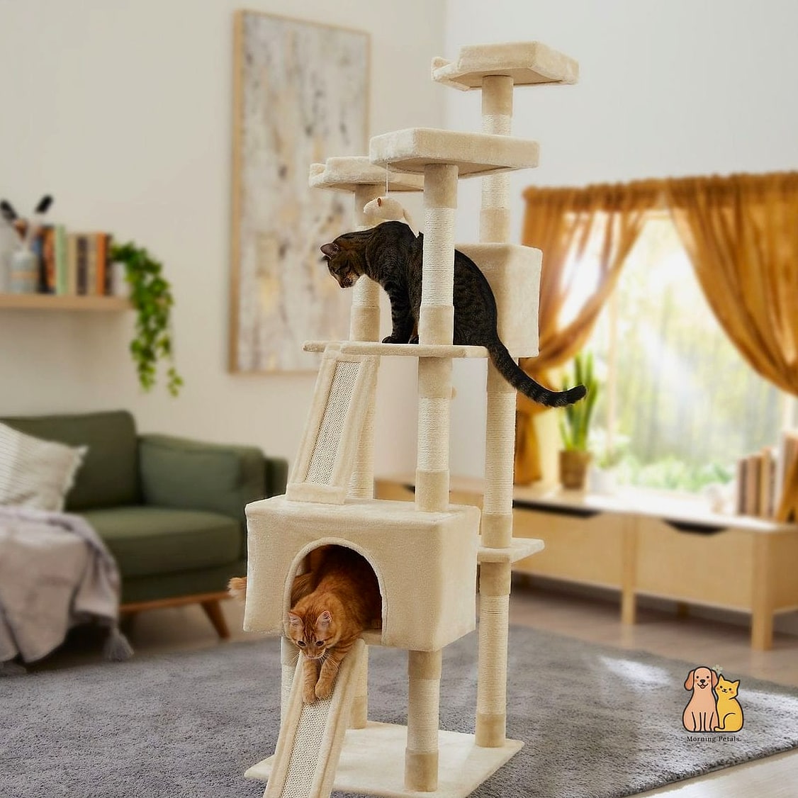 The Faux Fur Luxury Lounge Tower