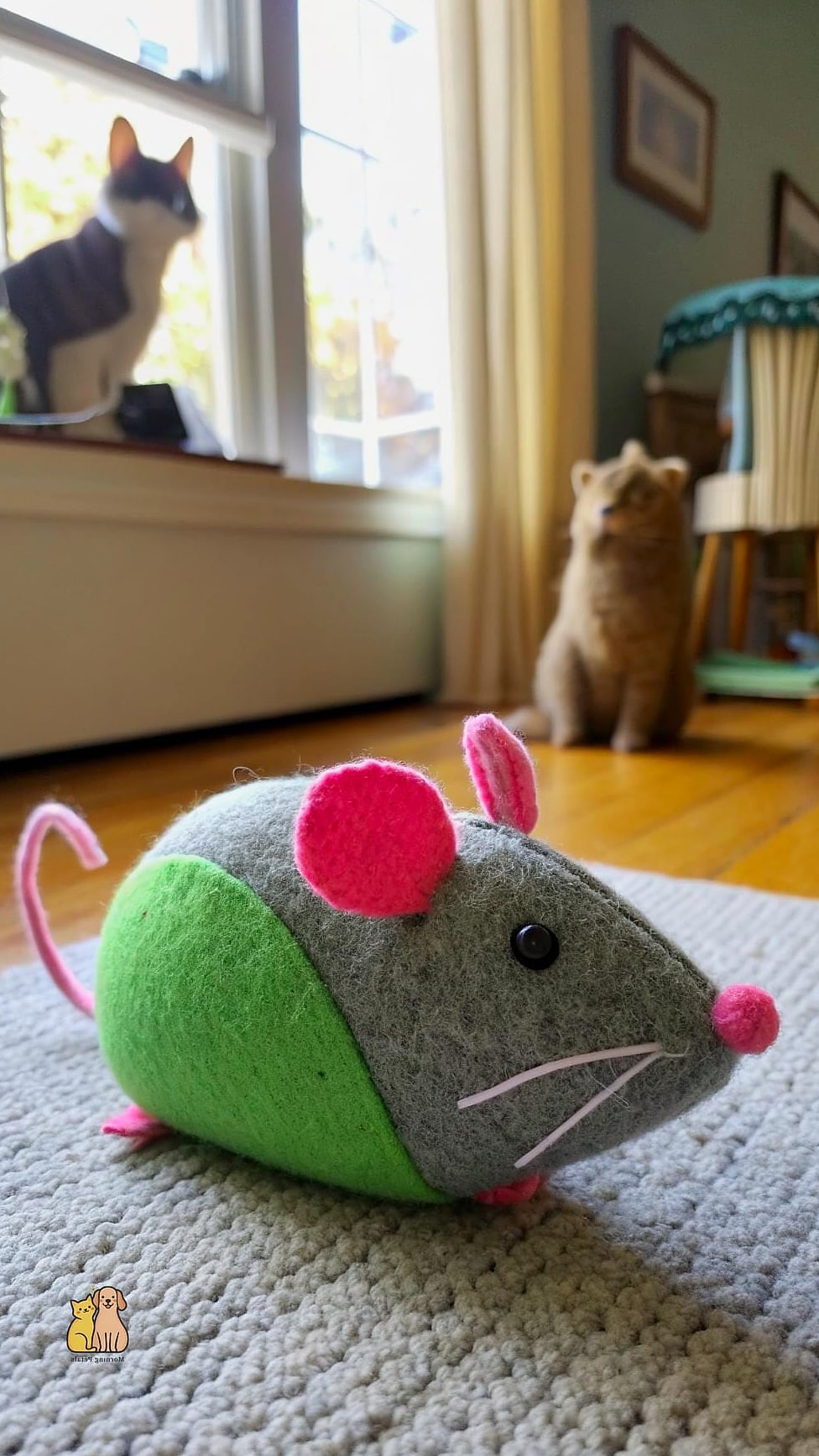 Felt Catnip Mouse
