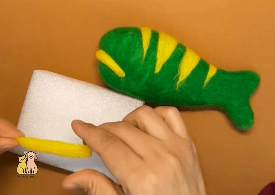 The Felt Fish Wand Toy