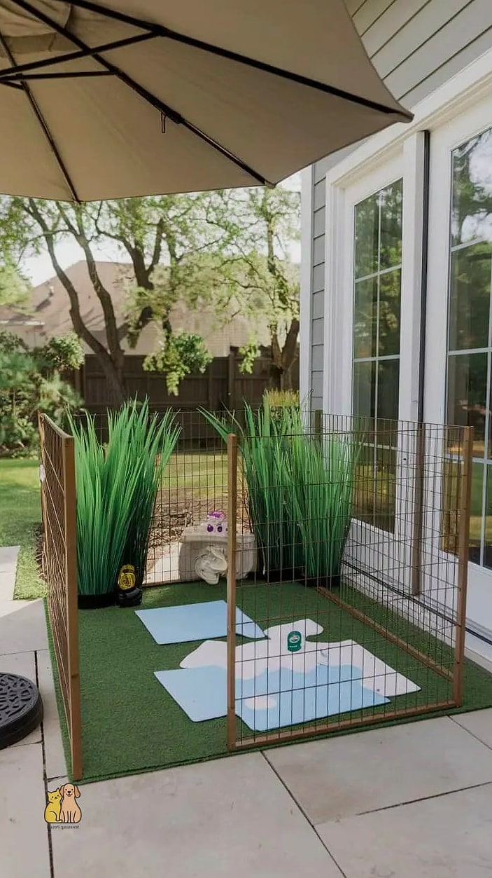 30 Perfect Outdoor Dog Potty Area on a Budget 10 Fenced-In Mini Yard