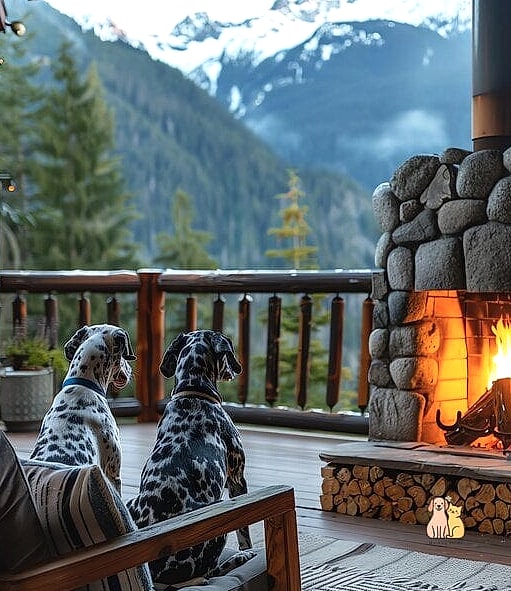 30 Incredible Dog Places In House You Need in Your Life Right Now 21 A Fireplace-Adjacent Cozy Spot