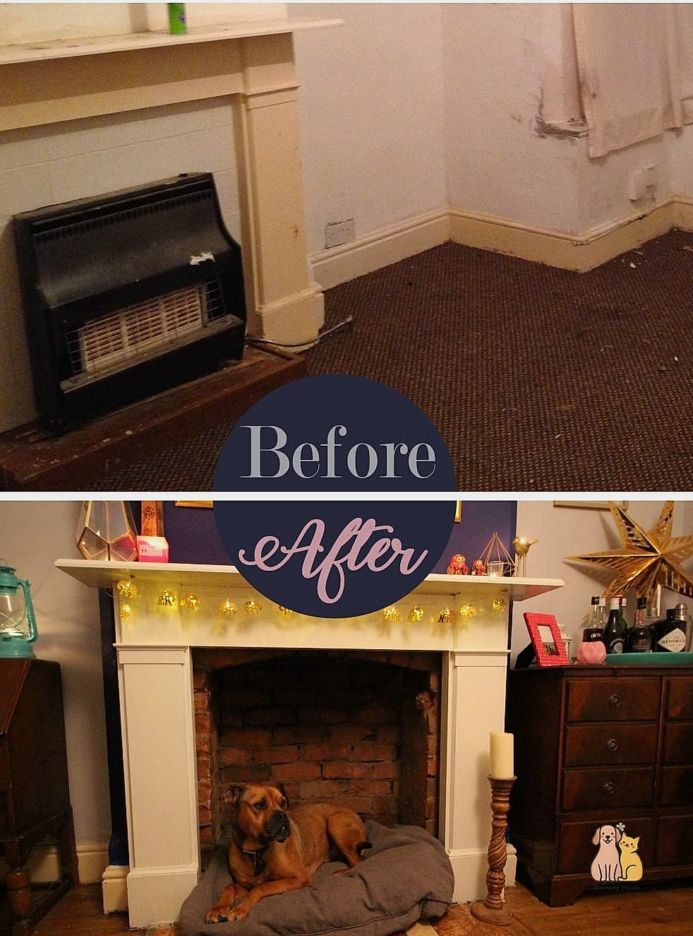The Fireplace Side Dog Bed