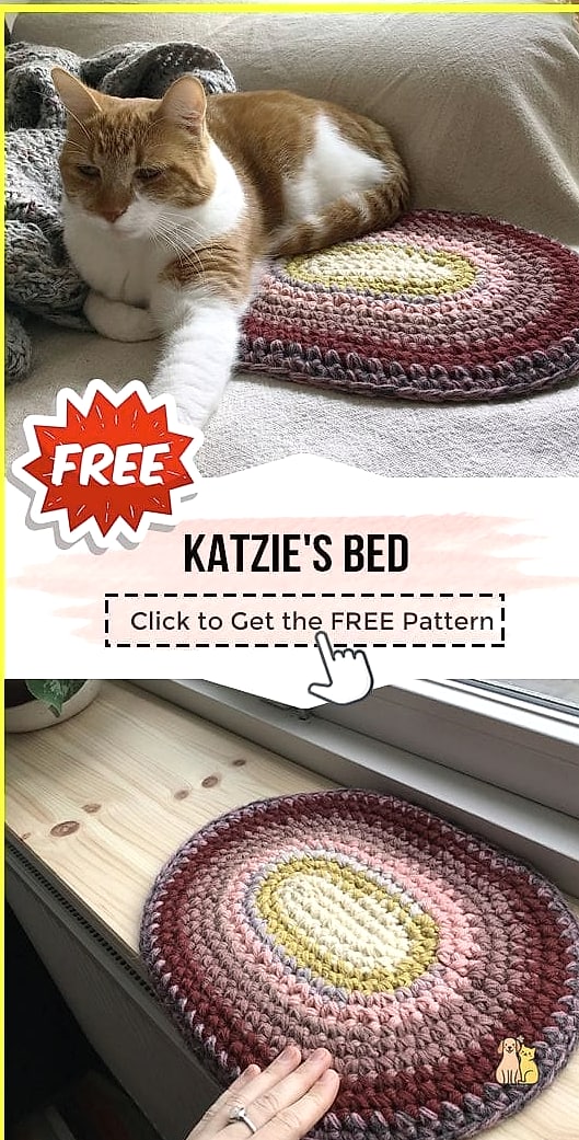 Flat Round Mat with Raised Border