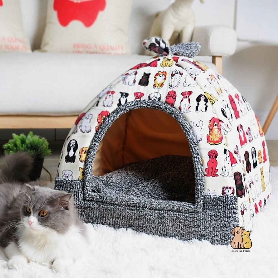 The Fleece Igloo Bed