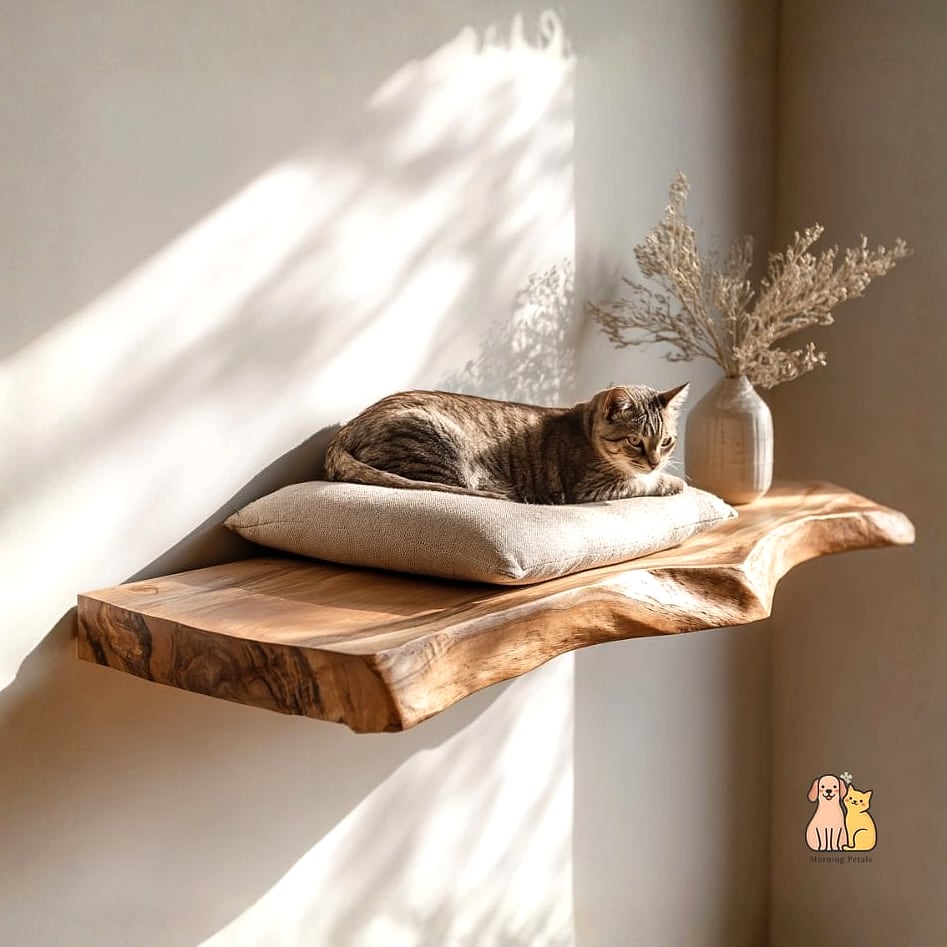 The Floating Shelf Cat Bed