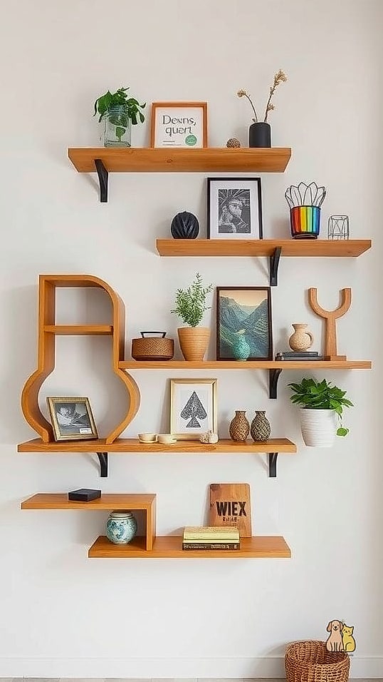 The Floating Shelf Zigzag
