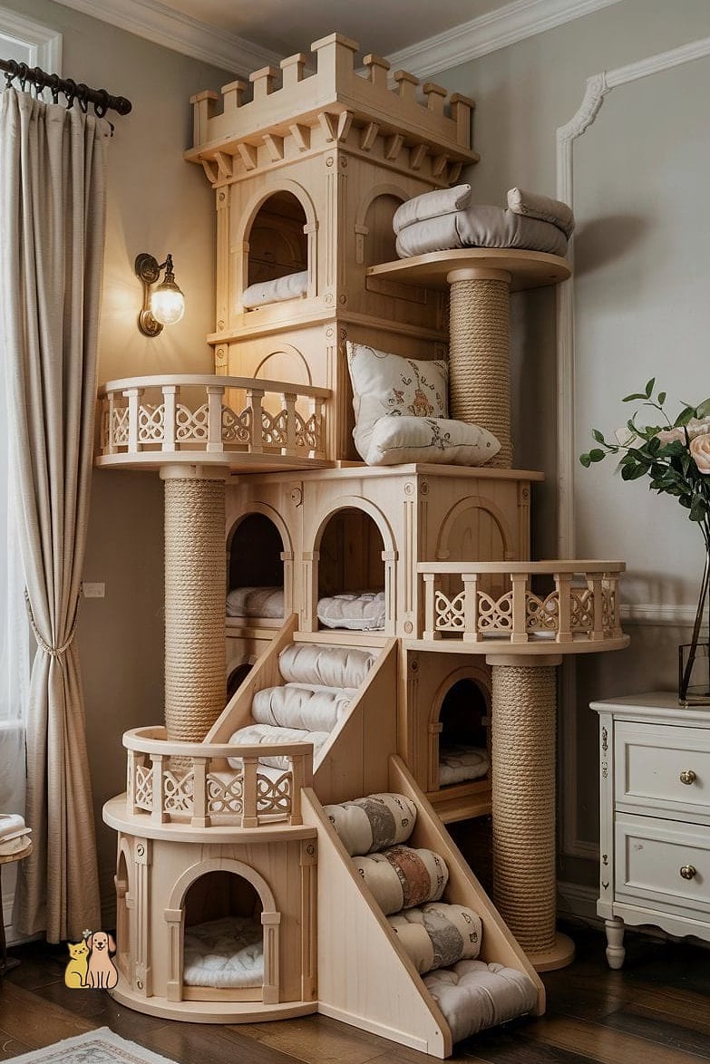 The Floor-to-Ceiling Tension Rod Tower
