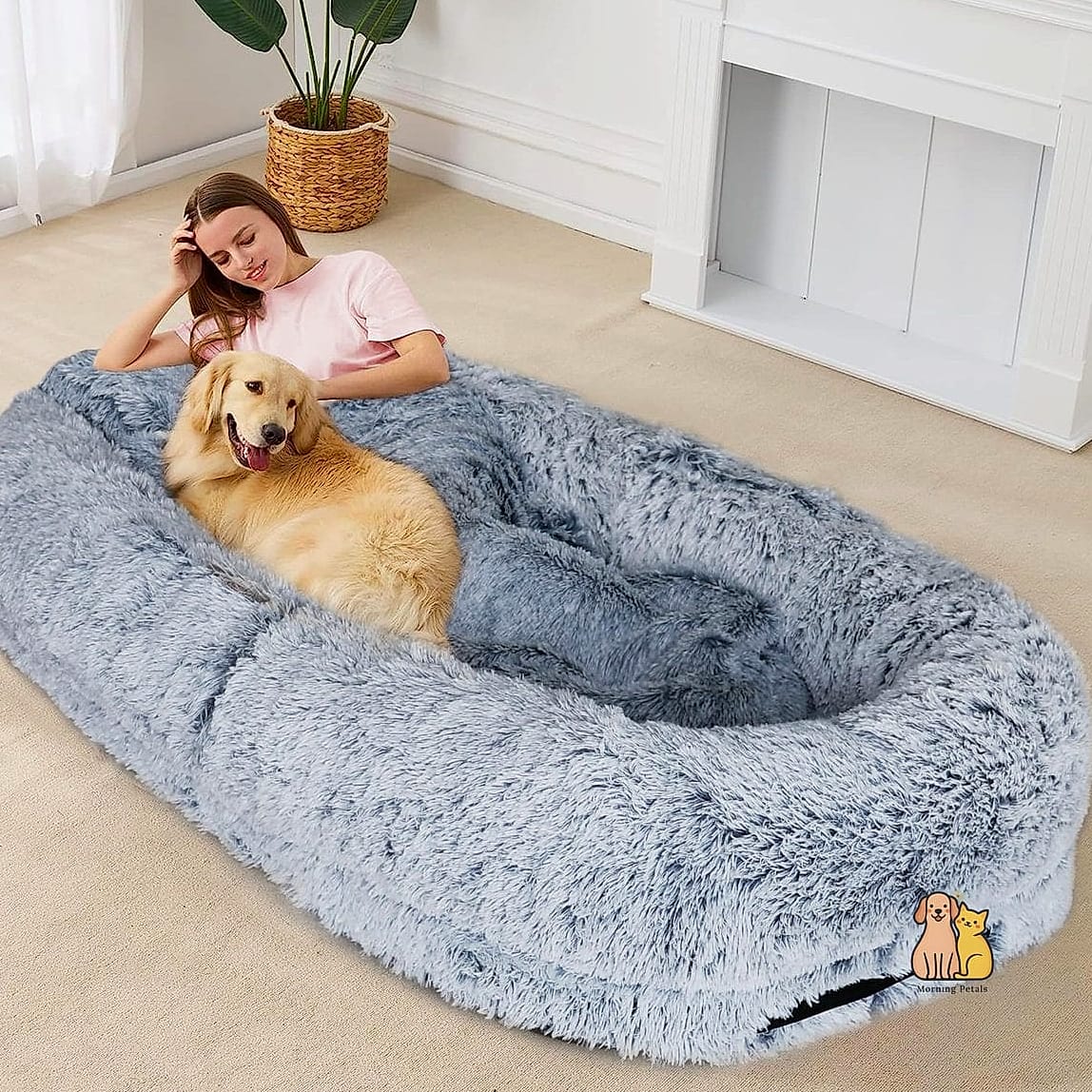 25 Amazing Dog Beds For Humans That Prove Pets Are the Best 6 5. The Fluffy Cloud-Style Relaxation Bed