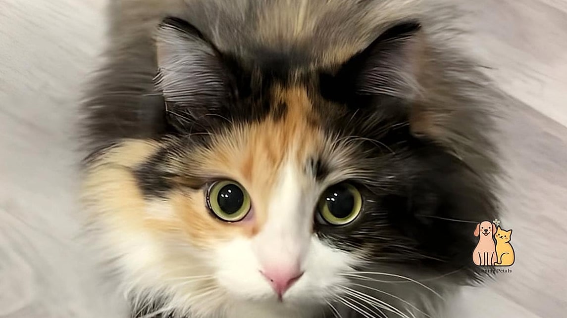 The Fluffy Long-Haired Calico