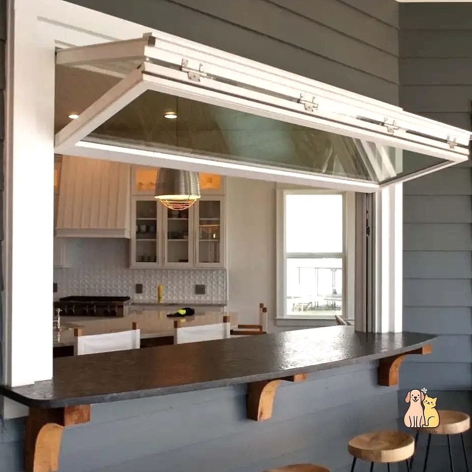 15 Gorgeous Small Window Catios That Prove Pets Are the Best 10 The Fold-Down Window Ledge Catio