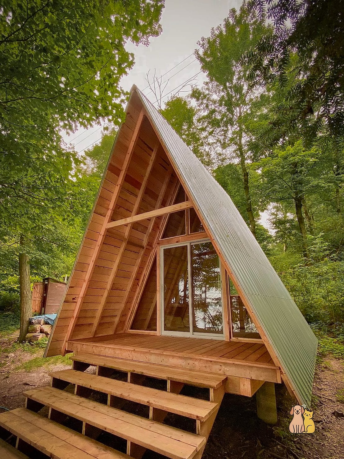 The A-Frame Cabin Cat House