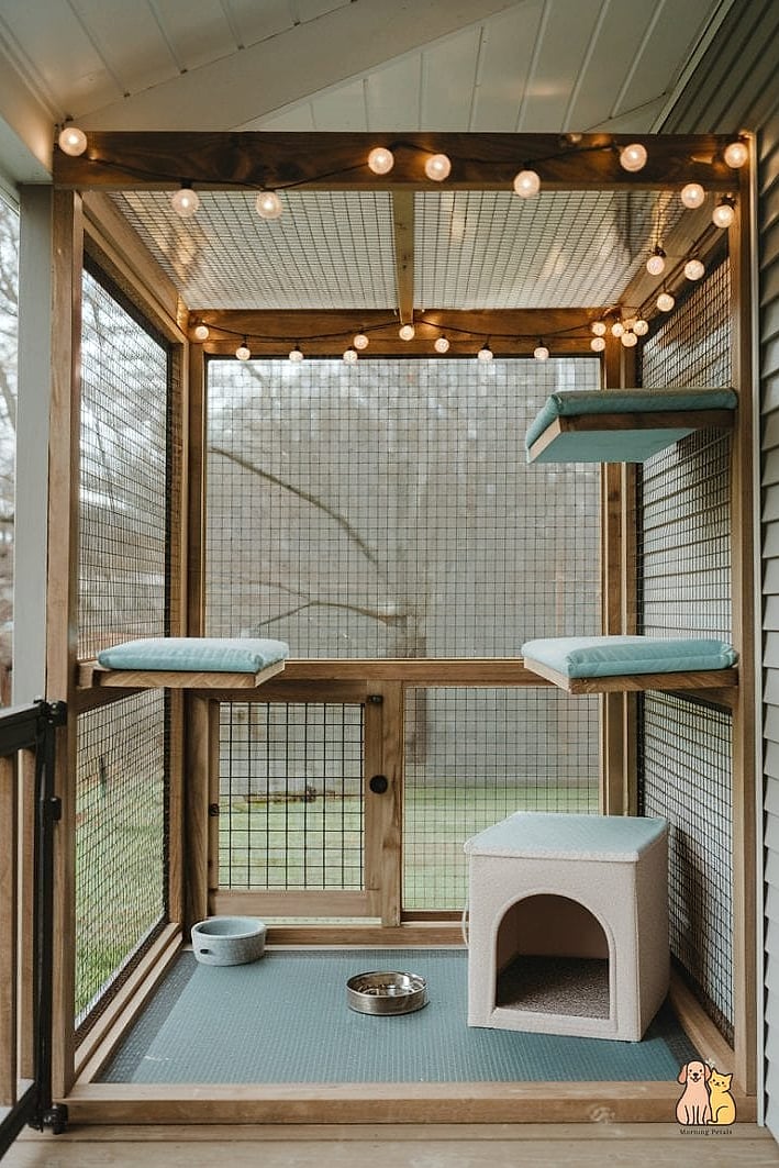 The A-Frame Wooden Catio