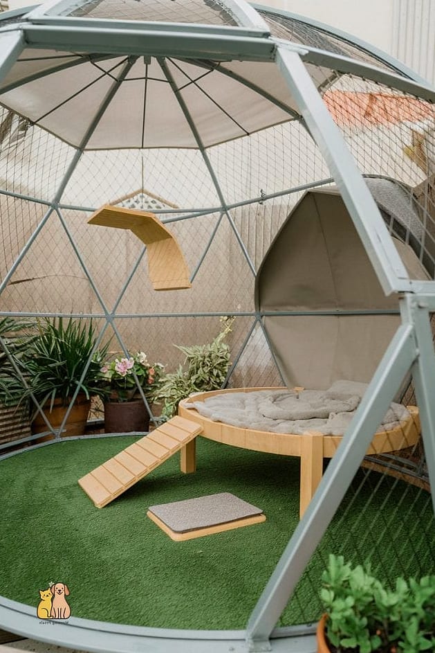 The Freestanding Dome Catio