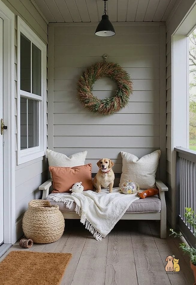 The Front Porch Dog Cooling Nook