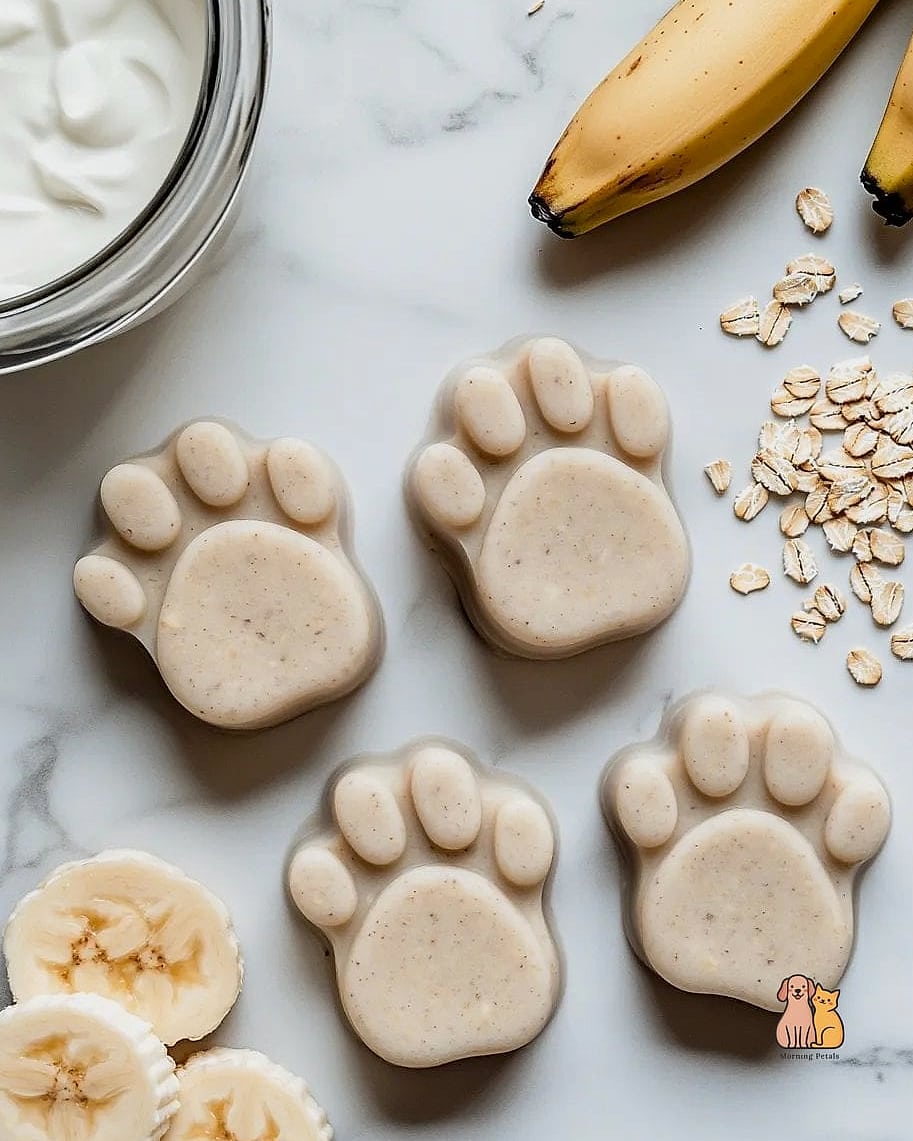 25 Clever Frozen Dog Treats Your Pet Will Beg For More 23 Frozen Banana Oat Treats