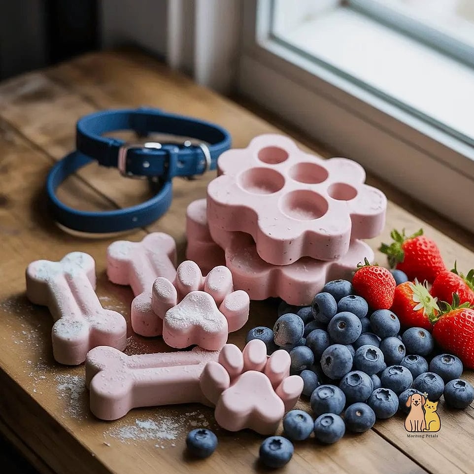 25 Clever Frozen Dog Treats Your Pet Will Beg For More 3 Frozen Yogurt Berry Bites