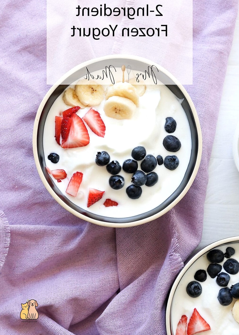 19 Budget-friendly Easy Homemade Dog Treats Your Pet Will Love 4 Frozen Yogurt Paw Treats