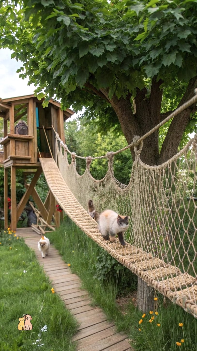 Full Backyard Cat Fence Conversion
