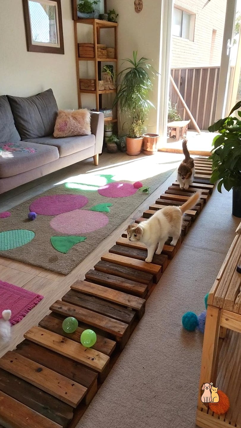 30 Creative Diy Catwalks For Cats That Will Inspire You 31 The Full-Room Loop Catwalk