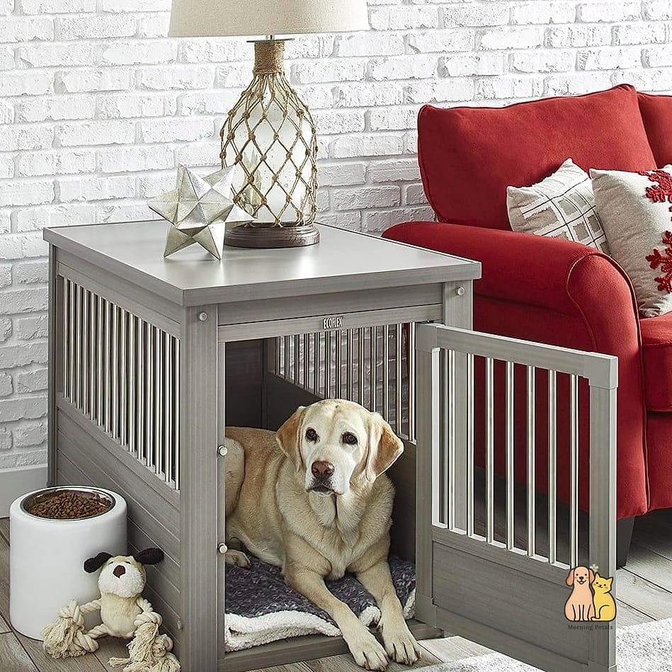 23 Precious Best Dog Crates That Prove Pets Are the Best 3 The Furniture-Style End Table Crate