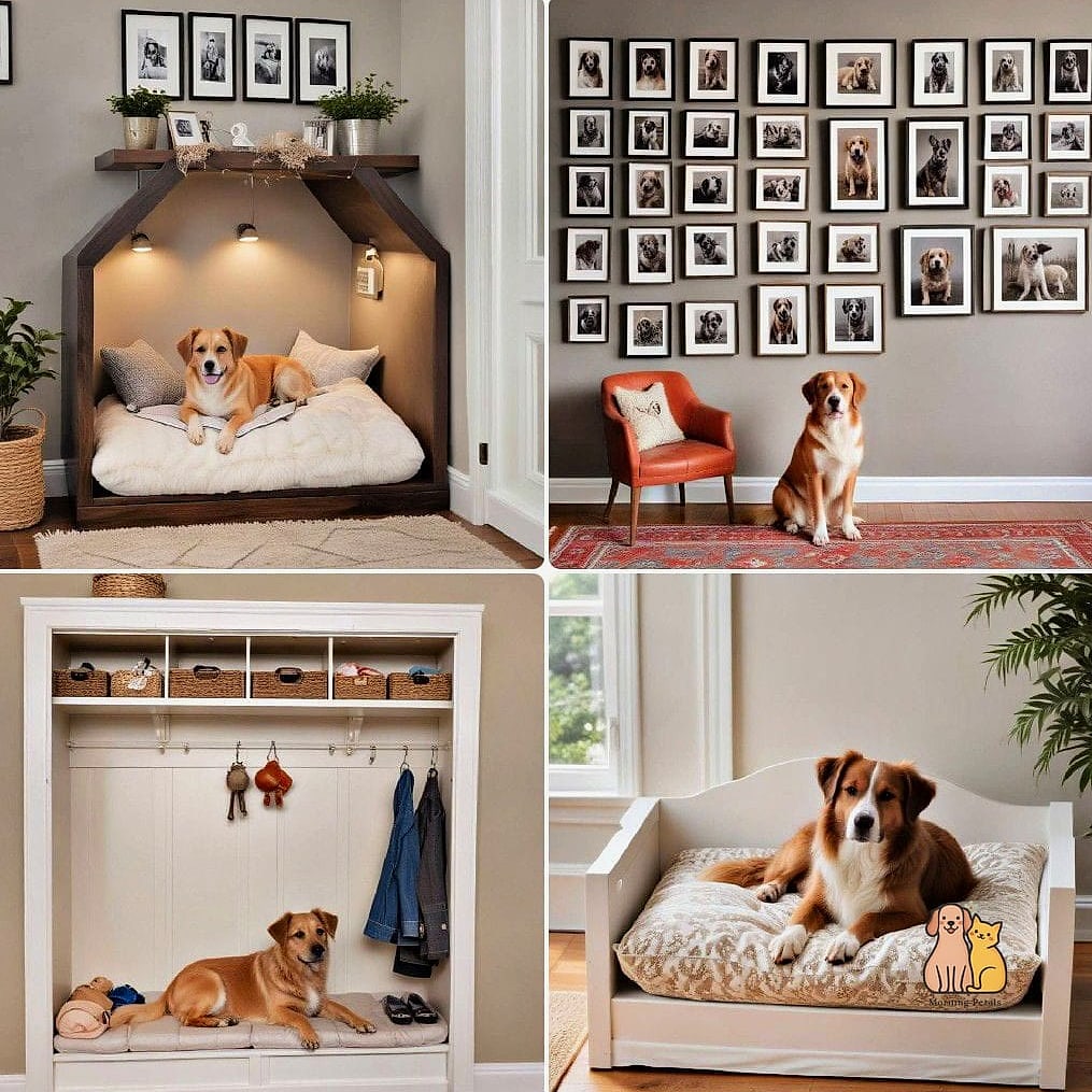 20 Stunning Dog Room Decor Guaranteed to Make You Smile 5 The Gallery Wall of Pet Photos