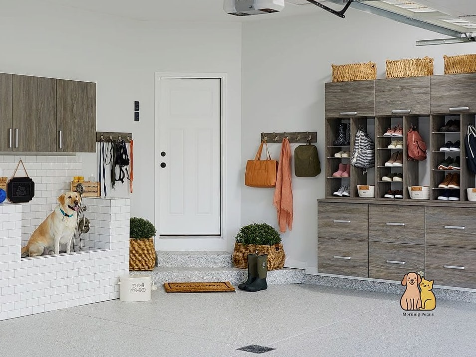 The Garage Entry Closet