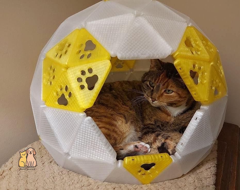 The Geodesic Dome Cat Enclosure