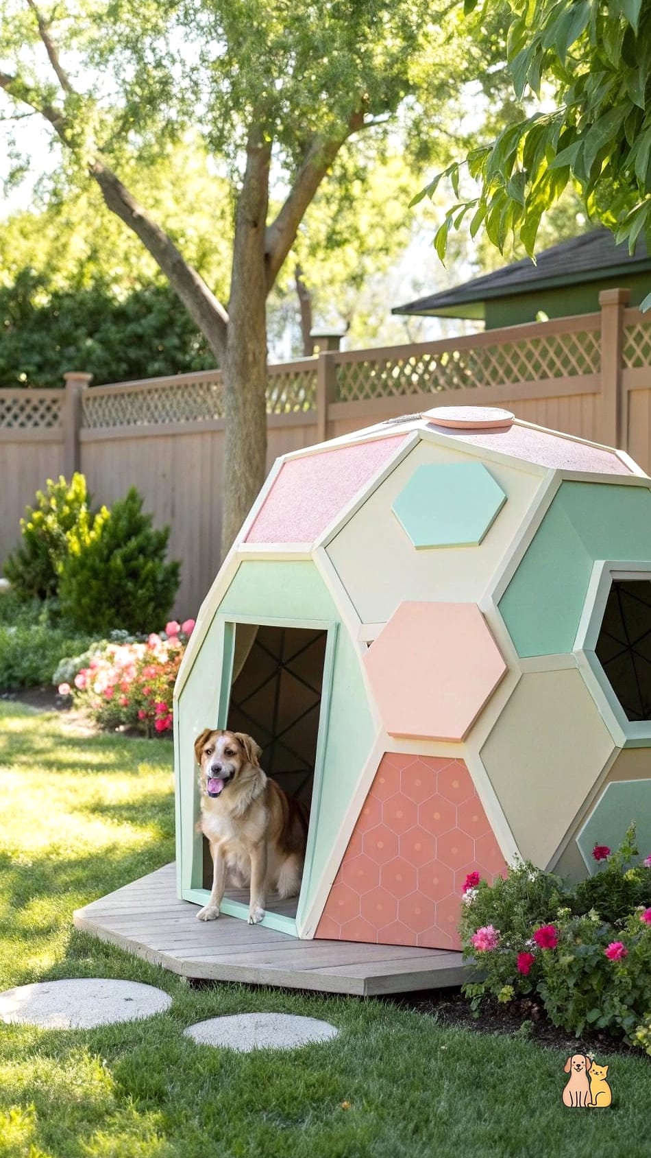The Geometric Hexagon House