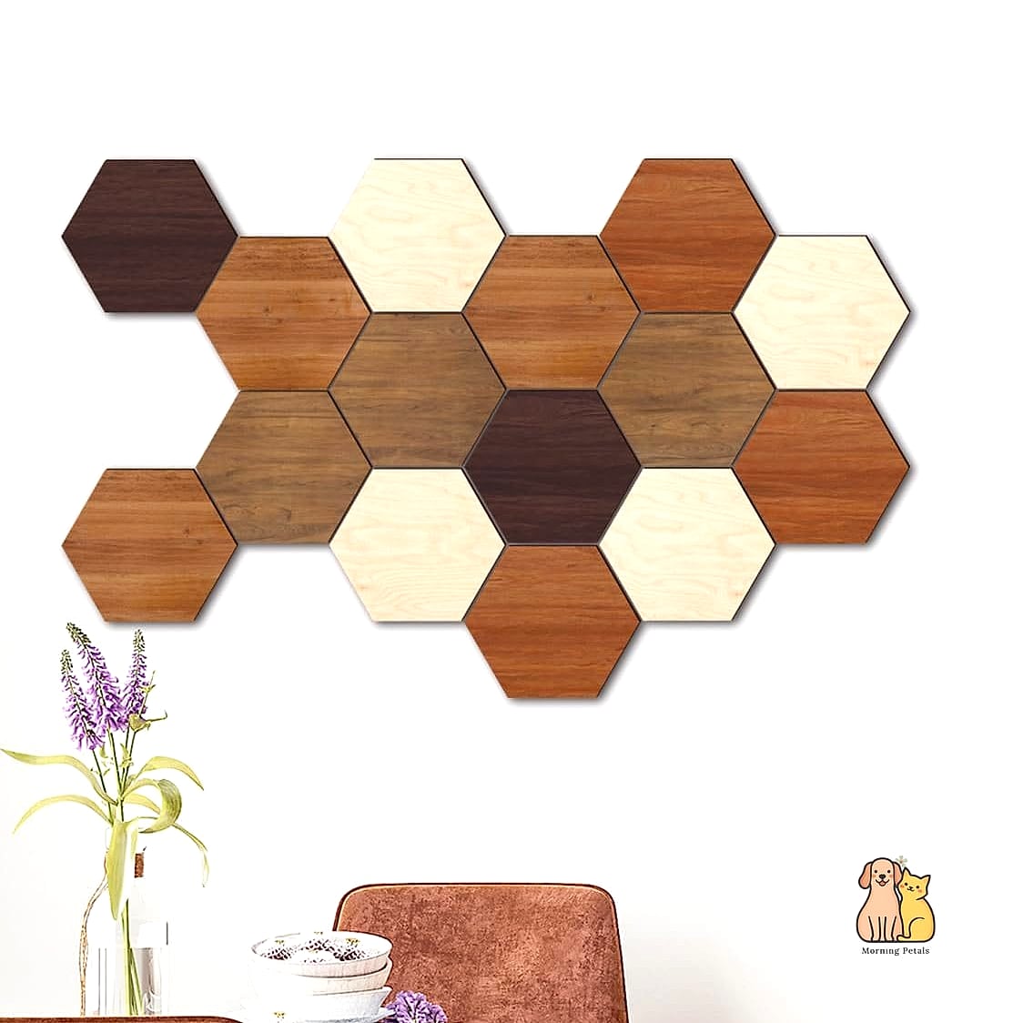 The Geometric Hexagon Shelf