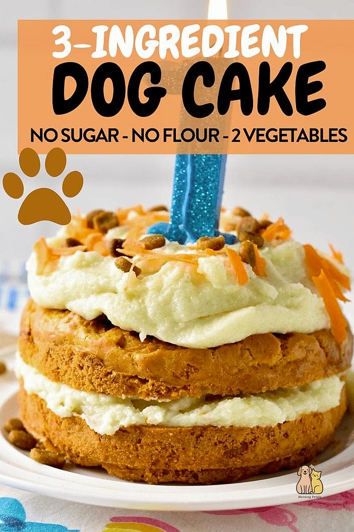 Grain-Free Dog Birthday Cake