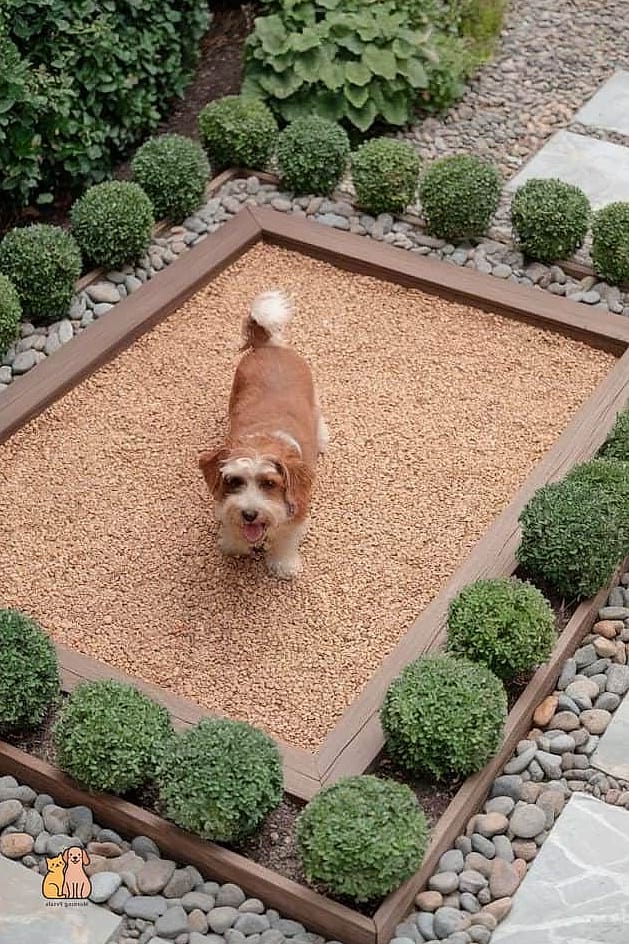 30 Perfect Outdoor Dog Potty Area on a Budget 28 Gravel Trench Border System